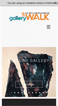 Mobile Screenshot of gallerywalkbloomington.com